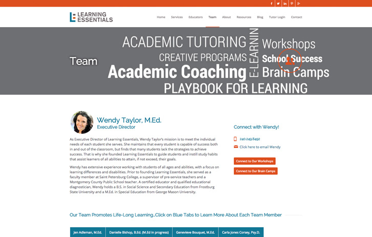Learning Essentials screenshot